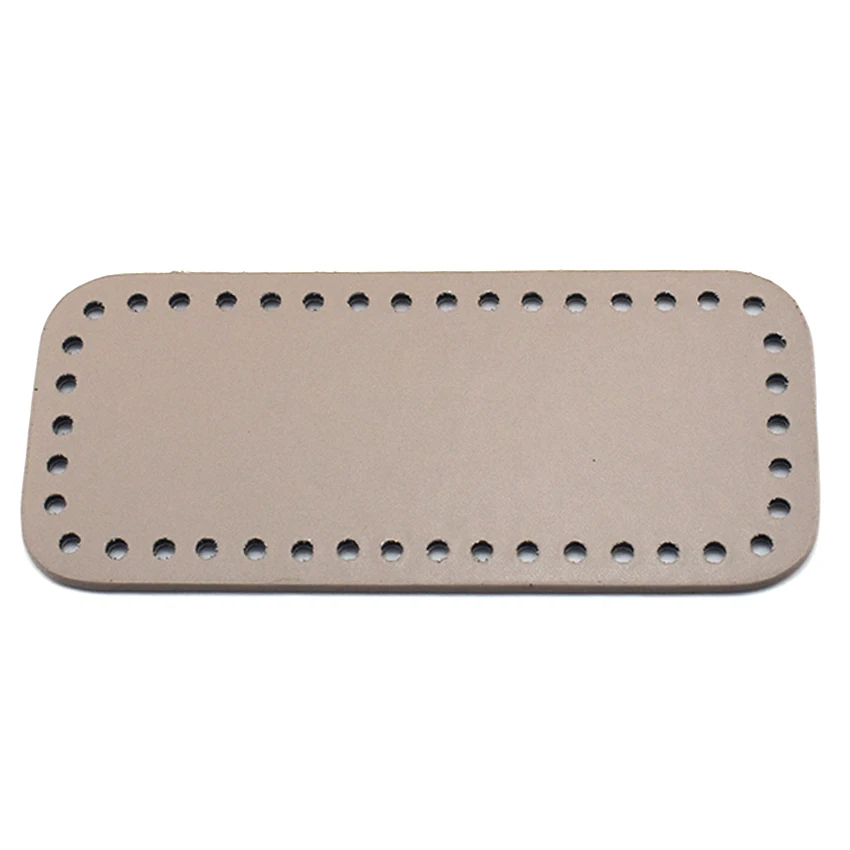 18x8cm Rectangle Bottom Replacement for Crochet Knitting Bag PU Leather Bottom with Holes Diy Bag Bottom Bag Accessories KZBT017
18x8cm Rectangle Bottom Replacement for Crochet Knitting Bag PU Leather Bottom with Holes Diy Bag Bottom Bag Accessories KZBT017