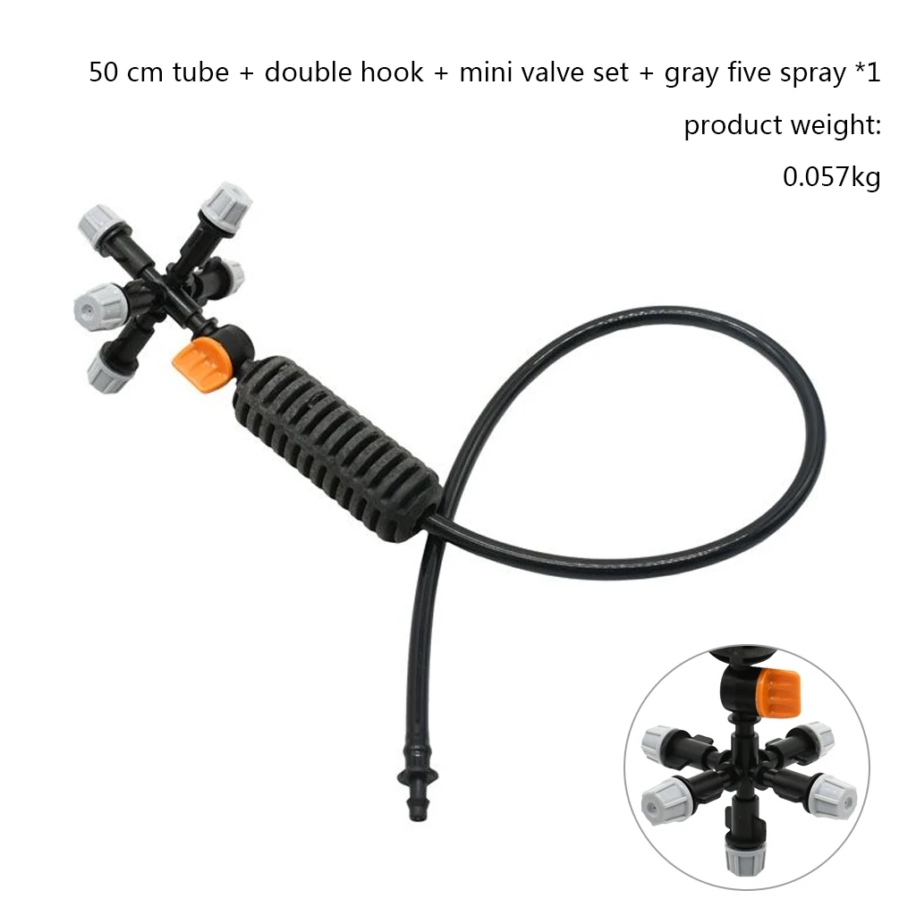 Hanging anti drip misting nozzle cross Atomizing nozzle fog WATER SPRAY To greenhouse Drip irrigation 1set sprayer water mist
Hanging anti drip misting nozzle cross Atomizing nozzle fog WATER SPRAY To greenhouse Drip irrigation 1set sprayer water mist