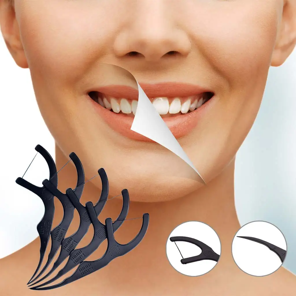 50pcs/case Bamboo Charcoal Black Dental Floss Teeth Stick Tooth Pick Interdental Brushes Teeth Clean Toothpick Flosser Tool
50pcs/case Bamboo Charcoal Black Dental Floss Teeth Stick Tooth Pick Interdental Brushes Teeth Clean Toothpick Flosser Tool
