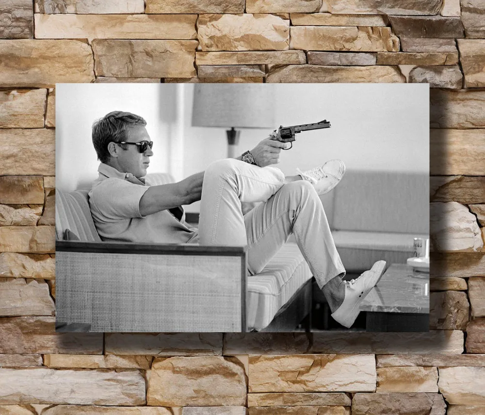 N1379 Steve McQueen Sofa Gu Fashion 8x12 20x30 24x36 Silk Poster Art L-W Canvas Print Decoration
N1379 Steve McQueen Sofa Gu Fashion 8x12 20x30 24x36 Silk Poster Art L-W Canvas Print Decoration