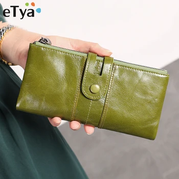 eTya New Fashion Women Wallets Long Style Multi-functional Wallet Purse Genuine Leather Female Clutch Credit Card Holder Wallets
eTya New Fashion Women Wallets Long Style Multi-functional Wallet Purse Genuine Leather Female Clutch Credit Card Holder Wallets