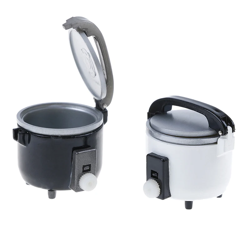 Miniature White Black Rice Cooker Kitchen Accessories Decoration Craft For 1:12 DIY Dollhouse Accessory Kids Toys
Miniature White Black Rice Cooker Kitchen Accessories Decoration Craft For 1:12 DIY Dollhouse Accessory Kids Toys