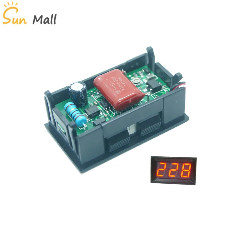 1PC 0.56" LED AC 70-500V Digital Voltmeter 0.56 inch LED Display Panel 2 Wire Volt Voltage Test Meter
1PC 0.56" LED AC 70-500V Digital Voltmeter 0.56 inch LED Display Panel 2 Wire Volt Voltage Test Meter