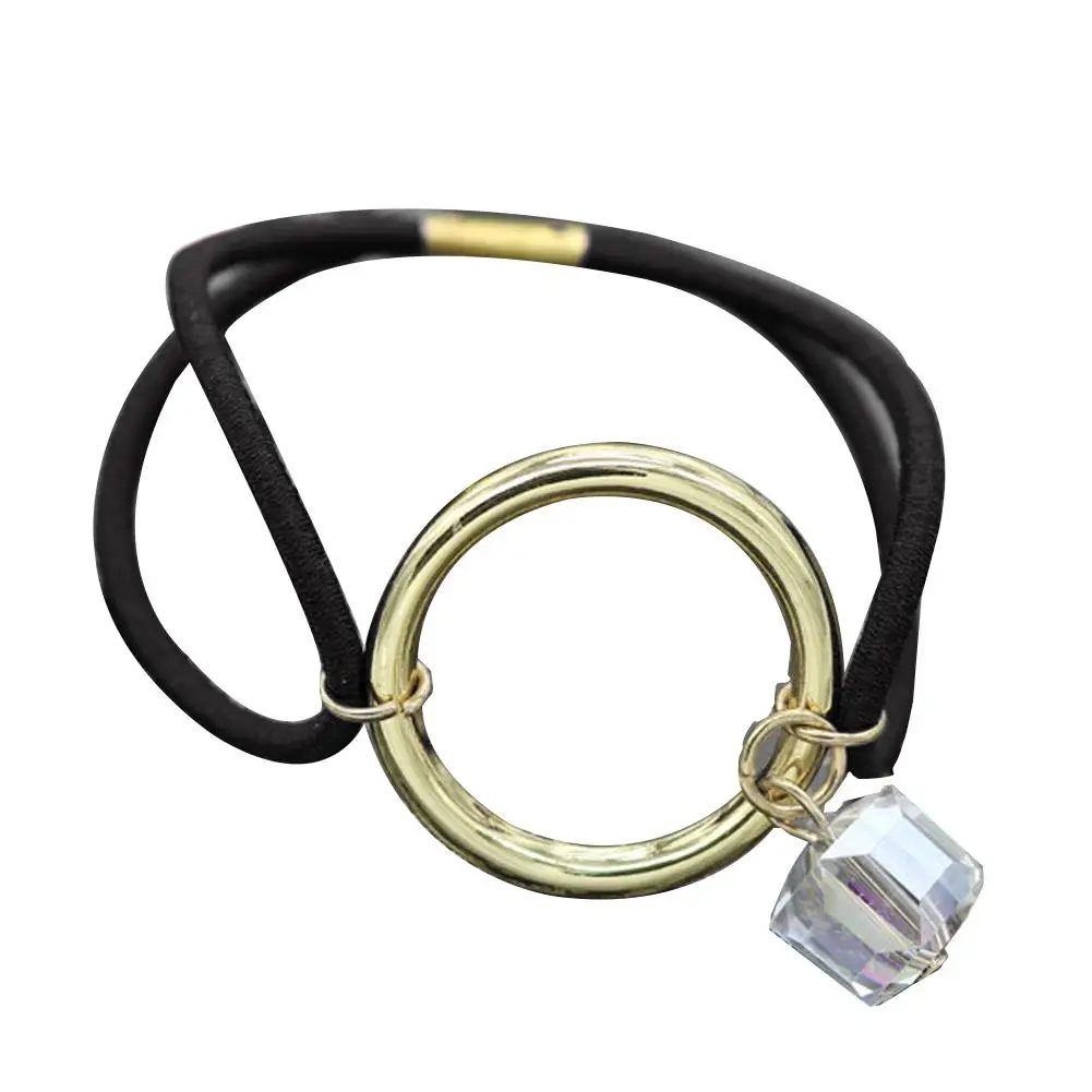 2019 Fashion Women Circle Square Rhinestone Pendant Hair Ring Rope Ponytail Holder
2019 Fashion Women Circle Square Rhinestone Pendant Hair Ring Rope Ponytail Holder