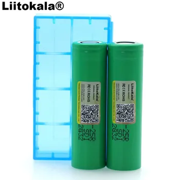 Liitokala 2 PCS 18650 25R 2500 mAh Continuous Discharge Lithium Battery 20A Electronic Cigarette Power Battery for
Liitokala 2 PCS 18650 25R 2500 mAh Continuous Discharge Lithium Battery 20A Electronic Cigarette Power Battery for