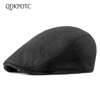 QDKPOTC 2019 Simple Cotton Linen Berets England Retro Fashion Solid Color Flat Cap New Men Women Leisure Classic Duck Tongue Hat
QDKPOTC 2019 Simple Cotton Linen Berets England Retro Fashion Solid Color Flat Cap New Men Women Leisure Classic Duck Tongue Hat