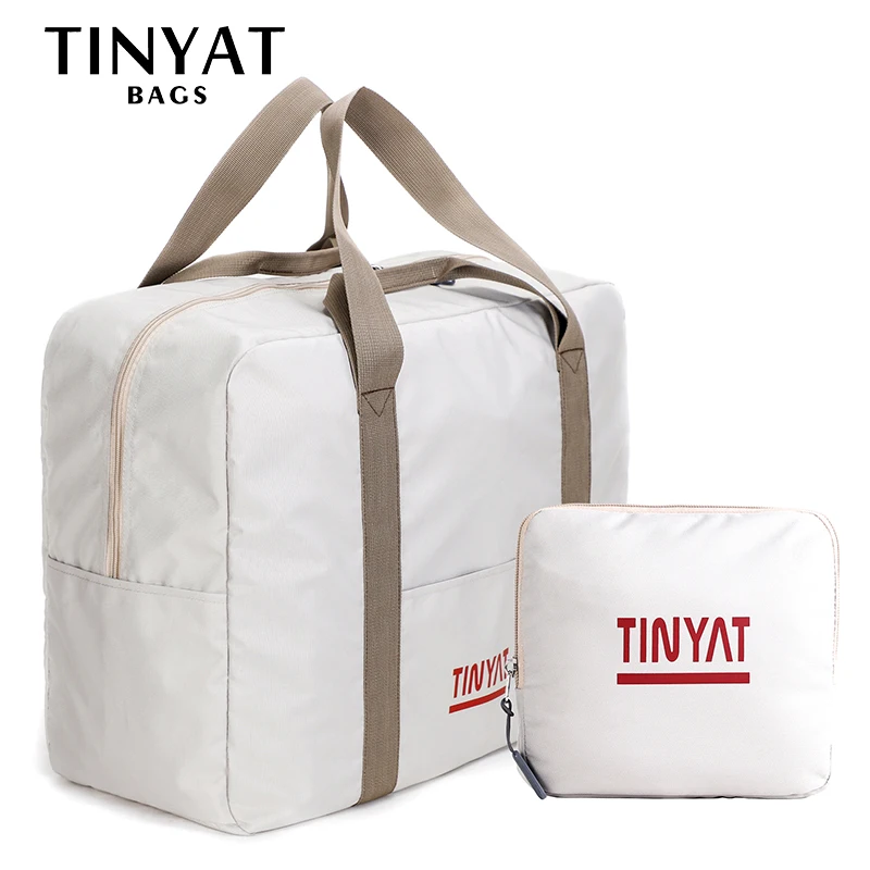 Женская дорожная сумка TINYAT для хранения вещей в деловом стиле подвесной