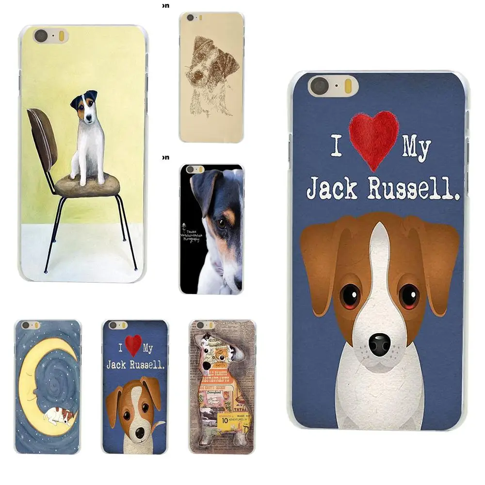 I Love My Jack Russell мягкий персонализированный узор для Galaxy Alpha Core Prime Note 4 5 8 S3 S4 S5 S6 S7 S8 S9