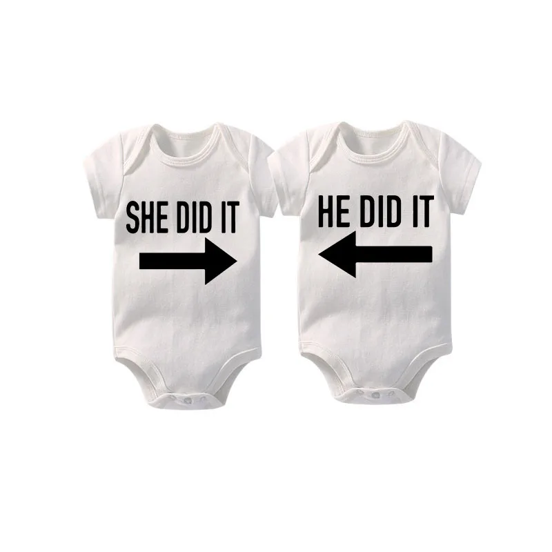 Culbutomind Matching Twin Baby Bodysuit gifts for baby girl baby boy twins costume outfits Funny Twin Clothes
Culbutomind Matching Twin Baby Bodysuit gifts for baby girl baby boy twins costume outfits Funny Twin Clothes