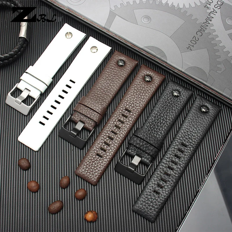 Genuine leather strap watchband 22 24 26 27 28 30mm Litchi grain for diesel DZ4316 DZ7395 DZ7305 Watch band watch bracelet
Genuine leather strap watchband 22 24 26 27 28 30mm Litchi grain for diesel DZ4316 DZ7395 DZ7305 Watch band watch bracelet