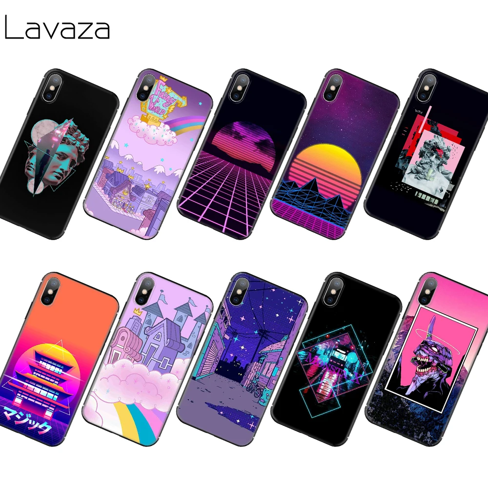 Lavaza Vaporwave Pastel Aesthetic Art Soft TPU Case for iPhone 11 Pro XS Max XR X 8 7 6 6S Plus 5 5S SE
Lavaza Vaporwave Pastel Aesthetic Art Soft TPU Case for iPhone 11 Pro XS Max XR X 8 7 6 6S Plus 5 5S SE