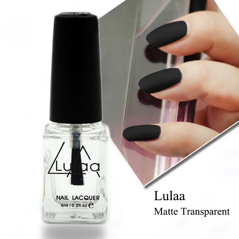 Free Shipping LULAA 6ML Nail Polish Magic Super Matte Transparent Nails Art Gel Frosted Surface Oil Nail Polish high quality
Free Shipping LULAA 6ML Nail Polish Magic Super Matte Transparent Nails Art Gel Frosted Surface Oil Nail Polish high quality