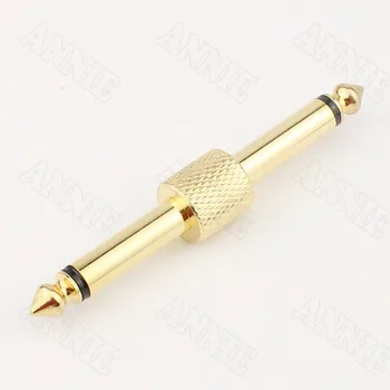 5pcs/lot Golden 6.35 Audio Dual Head Butt Plug Mono Track Microphone 6.5 Plug Two Way
5pcs/lot Golden 6.35 Audio Dual Head Butt Plug Mono Track Microphone 6.5 Plug Two Way