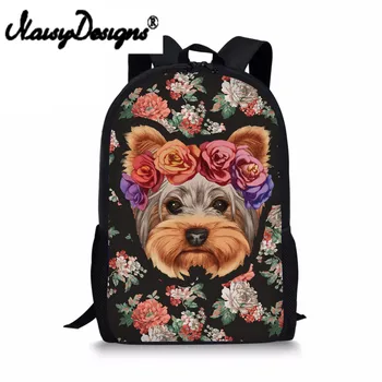 Yorkshire Cute School Bags for Girl Floral Polyester Satchel Backpack For Kid Baby's Bags Mochila Infantil Primary
Yorkshire Cute School Bags for Girl Floral Polyester Satchel Backpack For Kid Baby's Bags Mochila Infantil Primary