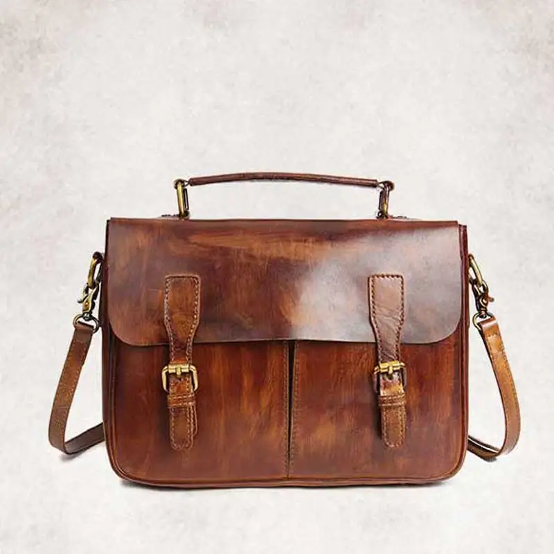 Recreational one-shoulder handbag leather polished shiny leather lady bag retro small square bag postman bag
Recreational one-shoulder handbag leather polished shiny leather lady bag retro small square bag postman bag