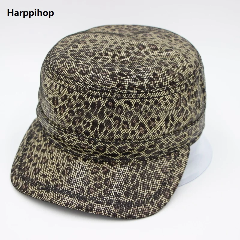 2018 Sale New Genuine Leather Men Visors Cap Hat High Quality Fashion Adult Solid Adjustable Military Hats Caps 624-04
2018 Sale New Genuine Leather Men Visors Cap Hat High Quality Fashion Adult Solid Adjustable Military Hats Caps 624-04