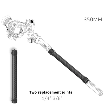 Gimbal Camera Photography Carbon Fibre Extension Stick Rod for DJI Ronin-S Handheld Stabilizer GY88
Gimbal Camera Photography Carbon Fibre Extension Stick Rod for DJI Ronin-S Handheld Stabilizer GY88