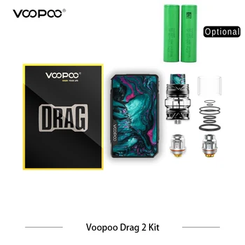 Original VOOPOO Drag 2 Kit with Battery 177w Box Mod Resin Kit Vape E-Cigarette with UFORCE T2 tank U2 N3 Mesh Coil E Cigarettes
Original VOOPOO Drag 2 Kit with Battery 177w Box Mod Resin Kit Vape E-Cigarette with UFORCE T2 tank U2 N3 Mesh Coil E Cigarettes
