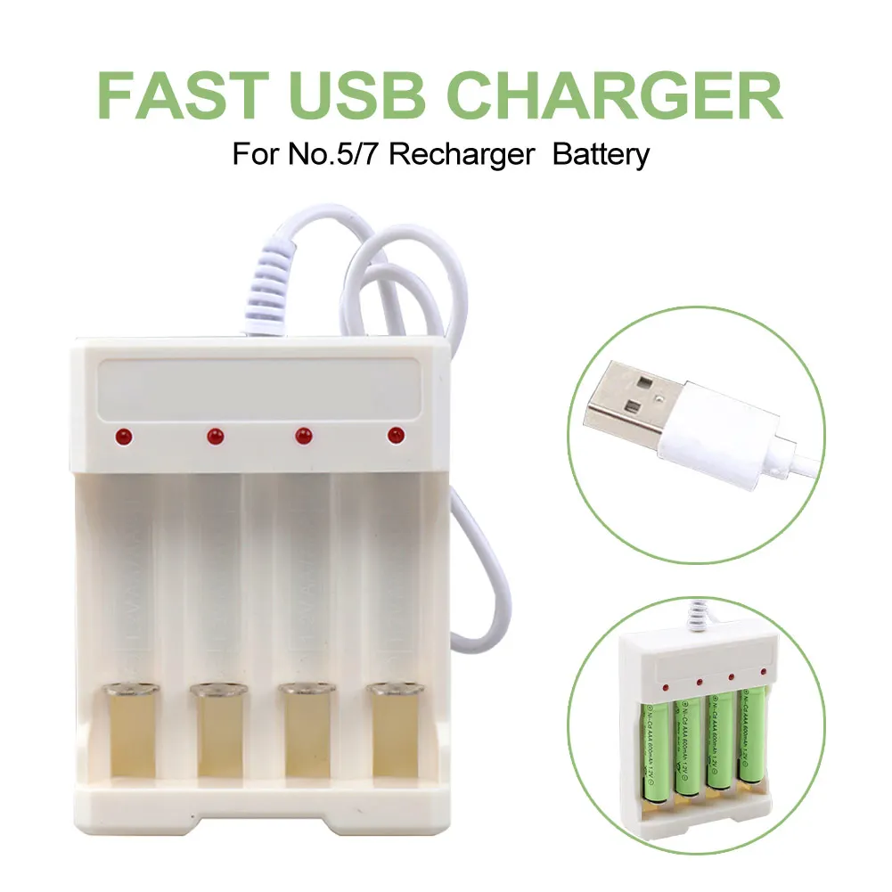 AA/AAA Battery Universal Home & Living Rechargeable White Button Lithium Battery Four Slots USB Charger Battery Tester Adapter
AA/AAA Battery Universal Home & Living Rechargeable White Button Lithium Battery Four Slots USB Charger Battery Tester Adapter