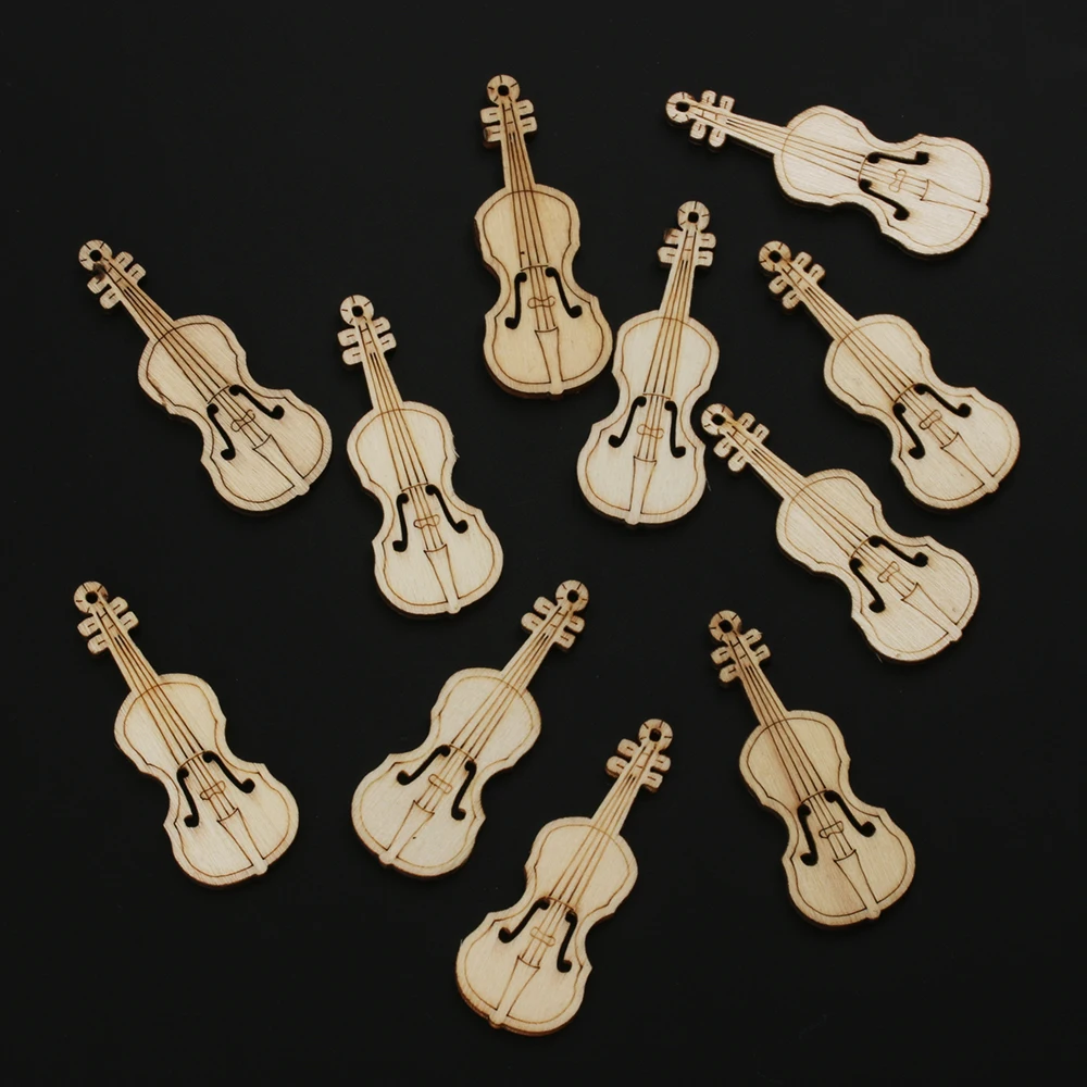 10Pcs Violin Shape Unfinished Wood Cutout Chips Pieces Arts Crafts Projects Ornament Scrapbooking Embellishments For Board Game
10Pcs Violin Shape Unfinished Wood Cutout Chips Pieces Arts Crafts Projects Ornament Scrapbooking Embellishments For Board Game