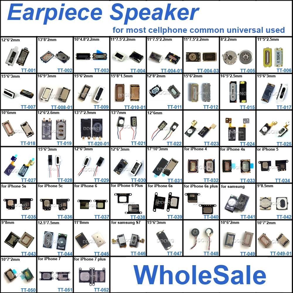 TT018-034 Earpiece Speaker Receiver Earphone For FLY Highscreen MOTO ZTE and so on
TT018-034 Earpiece Speaker Receiver Earphone For FLY Highscreen MOTO ZTE and so on