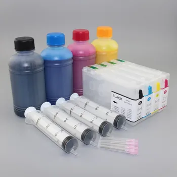 XIMO 4*250ML Bottled ink plus Empty Refillable Cartridge with ARC chips suit for T7011-T7014 series
XIMO 4*250ML Bottled ink plus Empty Refillable Cartridge with ARC chips suit for T7011-T7014 series