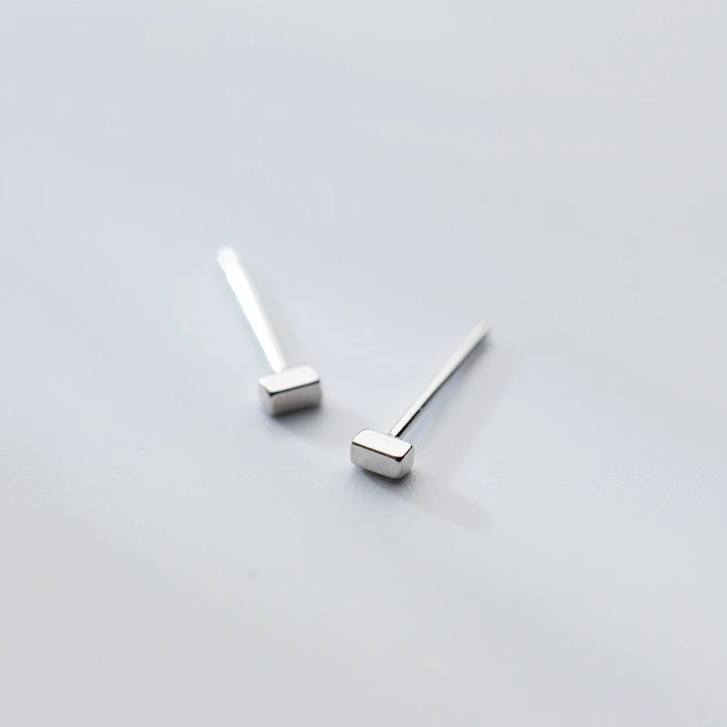 2017 Minimalist 925 Sterling Silver Short Bar Stud Earrings Tiny Rectangle Geometric Square Stud Earrings For Women Jewelry
2017 Minimalist 925 Sterling Silver Short Bar Stud Earrings Tiny Rectangle Geometric Square Stud Earrings For Women Jewelry