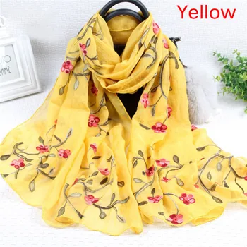172cm*70cm Elegant Women Long Embroidery Scarf Wrap Ladies Shawl Silk Scarves Shawls and Wraps Ladies Fashion Scarf
172cm*70cm Elegant Women Long Embroidery Scarf Wrap Ladies Shawl Silk Scarves Shawls and Wraps Ladies Fashion Scarf
