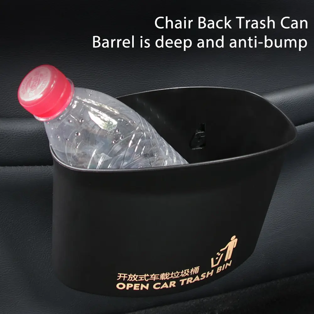 Car Styling Mini Car Side Door Chair Seat Back Open Trash Rubbish Garbage Bin Storage Bucket Car Interior Accessories
Car Styling Mini Car Side Door Chair Seat Back Open Trash Rubbish Garbage Bin Storage Bucket Car Interior Accessories