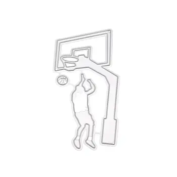 Play Basketball Metal Cutting Dies Stencil DIY Scrapbooking Album Stamp Paper Card Embossing Craft Decor
Play Basketball Metal Cutting Dies Stencil DIY Scrapbooking Album Stamp Paper Card Embossing Craft Decor