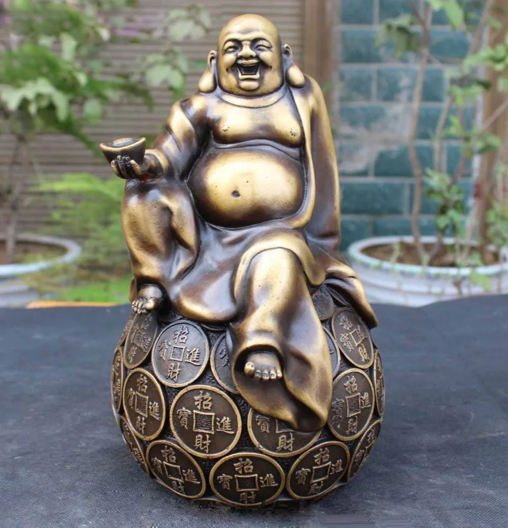 7.5cm Chinese Buddhism Copper Bronze Two Dragon Play Bead censer Incense burner
7.5cm Chinese Buddhism Copper Bronze Two Dragon Play Bead censer Incense burner