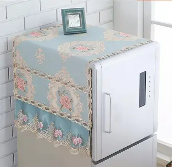 Fyjafon Refrigerator Covers Jacquard Dust Cover Home Decoration Dustproof Covers With Storage Bag Purple Gray 55*140/70*170
Fyjafon Refrigerator Covers Jacquard Dust Cover Home Decoration Dustproof Covers With Storage Bag Purple Gray 55*140/70*170