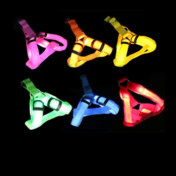 High Quality Practical pet LED luminous chest back harness traction rope leash dog collar flash luminous light collar
High Quality Practical pet LED luminous chest back harness traction rope leash dog collar flash luminous light collar