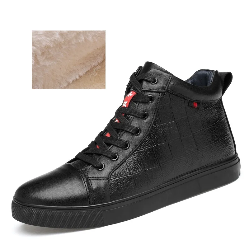 K-TUO New Men's Winter Skateboarding Shoes Genuine Leather Sport Shoes Men Sneakers High-Top Skateboard Shoes Men KT-1685-1
K-TUO New Men's Winter Skateboarding Shoes Genuine Leather Sport Shoes Men Sneakers High-Top Skateboard Shoes Men KT-1685-1