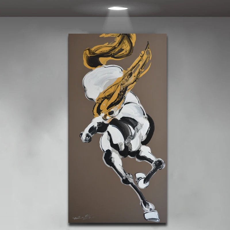 Abstract art high quality modern hand painted oil painting simple home decoration painting abstract horse living room villa
Abstract art high quality modern hand painted oil painting simple home decoration painting abstract horse living room villa