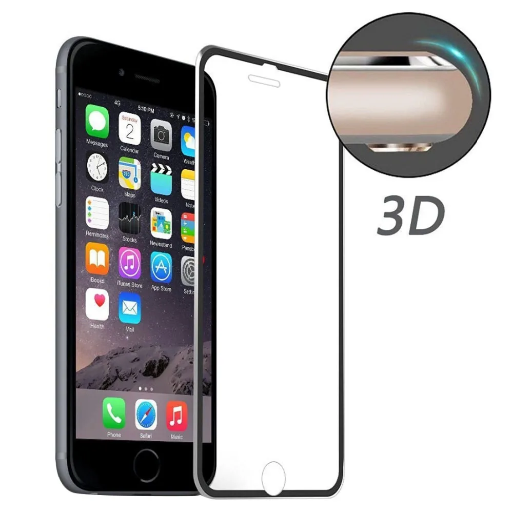 For iPhone 8 7 0.2mm 3D Aluminum Alloy Curved Edge Glass Film Explosion-proof Tempered Glass Screen Protector for iPhone 7 Phone
For iPhone 8 7 0.2mm 3D Aluminum Alloy Curved Edge Glass Film Explosion-proof Tempered Glass Screen Protector for iPhone 7 Phone