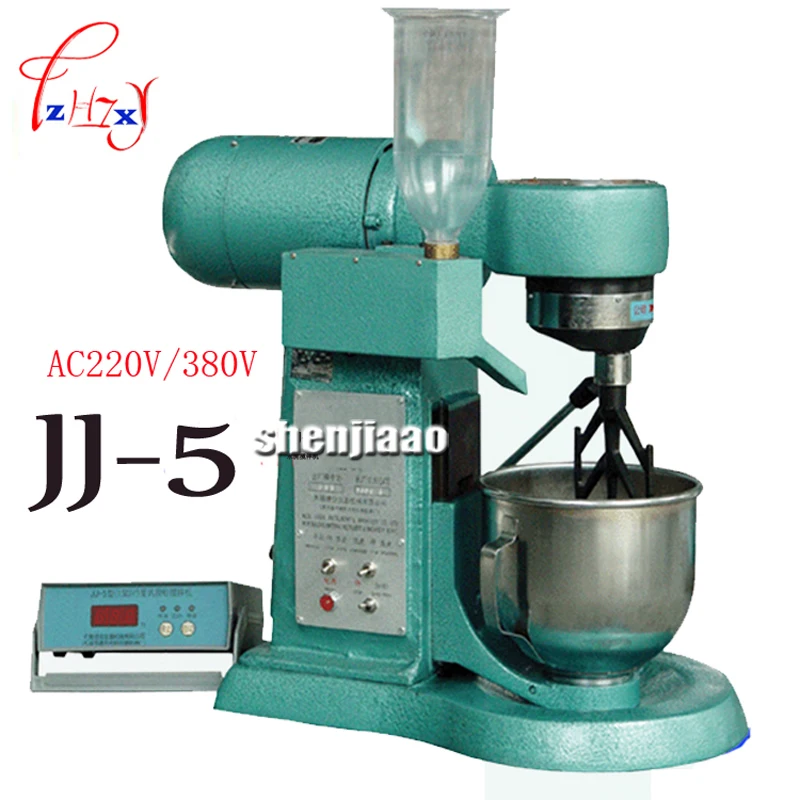AC 220/380V JJ-5 Cement Mortar Mixer Type Cement Mortar Mixer Desktop Cement Mixer Machine 5L Plastic Sand Machine 1PC
AC 220/380V JJ-5 Cement Mortar Mixer Type Cement Mortar Mixer Desktop Cement Mixer Machine 5L Plastic Sand Machine 1PC