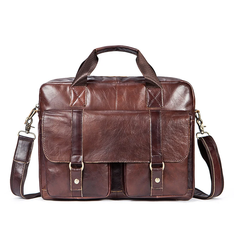 New Vintage 100% Cow Genuine Leather Business Men's Briefcase Male Shoulder Bag Real Leather Men Messenger Bag Tote Computer Bag
New Vintage 100% Cow Genuine Leather Business Men's Briefcase Male Shoulder Bag Real Leather Men Messenger Bag Tote Computer Bag