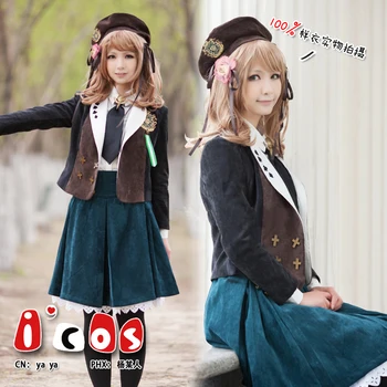 AMNESIA heroine preppy style cos school uniform Dress Cosplay Costume Halloween Costume for women
AMNESIA heroine preppy style cos school uniform Dress Cosplay Costume Halloween Costume for women
