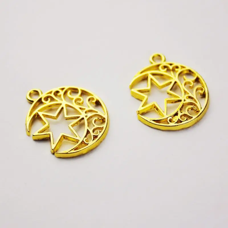 10 Pcs DIY Filler Frame Moon Star Hollow Epoxy Resin Crafts Handmade Jewelry Making Pendant
10 Pcs DIY Filler Frame Moon Star Hollow Epoxy Resin Crafts Handmade Jewelry Making Pendant