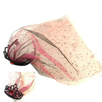 Halloween carnival party queen tiara devil gothic princess veil event party supplies with bowtie flower fun party favor
Halloween carnival party queen tiara devil gothic princess veil event party supplies with bowtie flower fun party favor