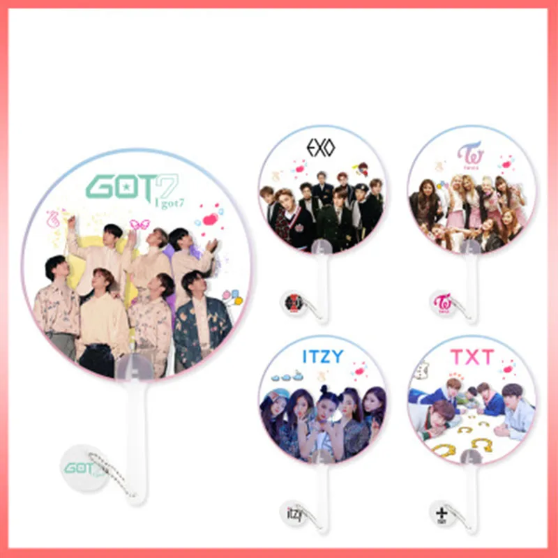 Twice New Album Fancy Pictorial Photo TXT ITZY Transparent Round PVC Summer Hand Fan Party Decoration LX222
Twice New Album Fancy Pictorial Photo TXT ITZY Transparent Round PVC Summer Hand Fan Party Decoration LX222