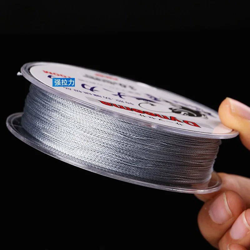 Strong Pull Fishing Line 4 Strands Braided 100M PE Line Sea &Rock Fishing Smooth Multifilament Line Big Fish Suitable Gray Color
Strong Pull Fishing Line 4 Strands Braided 100M PE Line Sea &Rock Fishing Smooth Multifilament Line Big Fish Suitable Gray Color