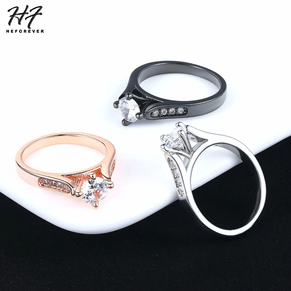 CZ Cubic Zirconia 1ct Engagement Rings for Women Rose Yellow Gold Color Genuine Austrian Crystals Fashion Jewelry HotSale R065
CZ Cubic Zirconia 1ct Engagement Rings for Women Rose Yellow Gold Color Genuine Austrian Crystals Fashion Jewelry HotSale R065