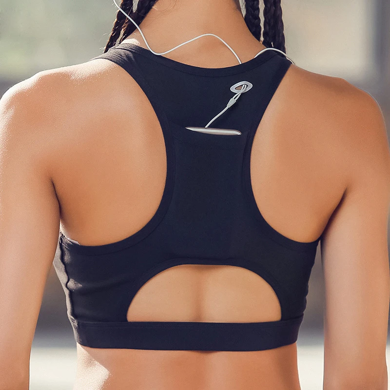 Phone Pocket Sports Bra Women's Padded Compression Sports Bra Sportswear Phone Bra Bag Fast Dry Elastic Running Sport Bra Top
Phone Pocket Sports Bra Women's Padded Compression Sports Bra Sportswear Phone Bra Bag Fast Dry Elastic Running Sport Bra Top
