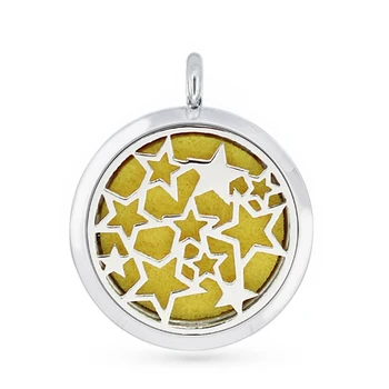 30mm Hollow Many Stars Moon Aromatherapy Essential Oil Perfume Diffuser Locket Pendant with 6pcs PadS Fit Necklace key Chains
30mm Hollow Many Stars Moon Aromatherapy Essential Oil Perfume Diffuser Locket Pendant with 6pcs PadS Fit Necklace key Chains