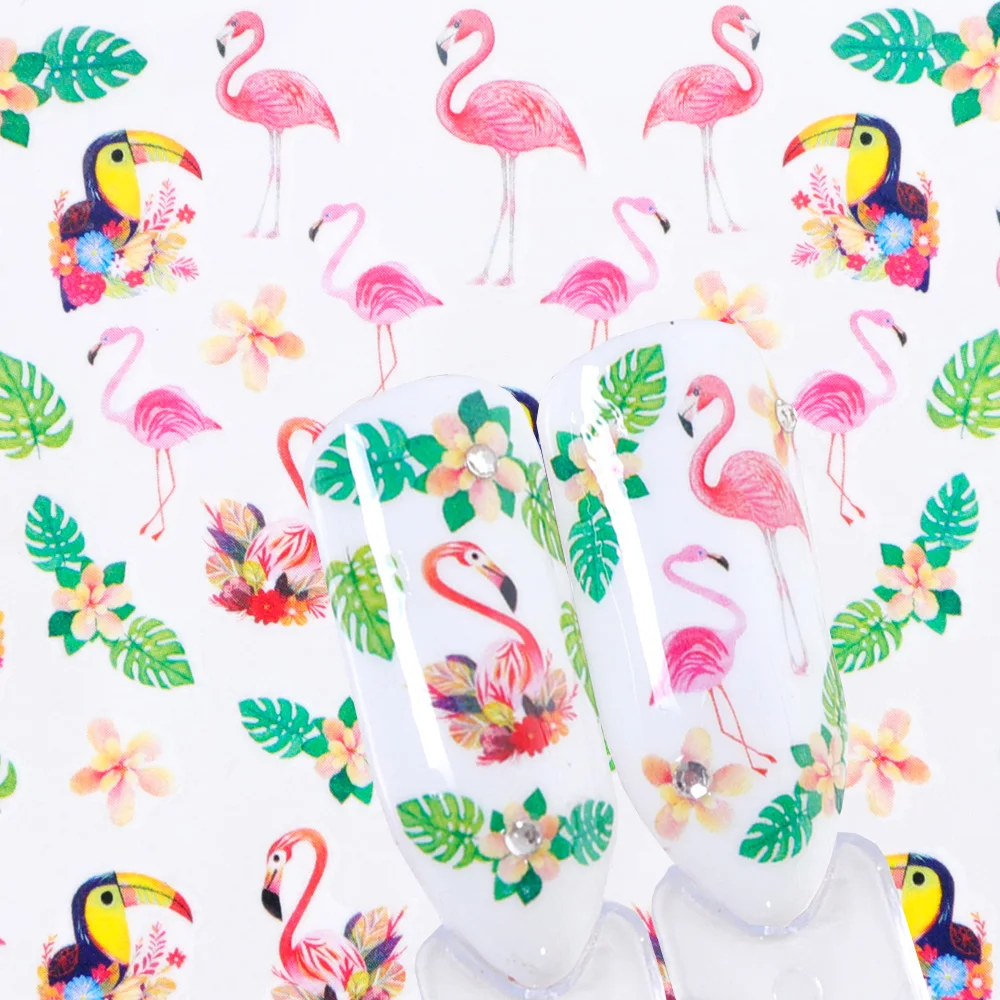 1 Sheet Gradient Bloom Flamingo Slider Nail Art Decals Sticker Designs for Transfer Watermark Tattoos Decoration LASTZ659-673
1 Sheet Gradient Bloom Flamingo Slider Nail Art Decals Sticker Designs for Transfer Watermark Tattoos Decoration LASTZ659-673