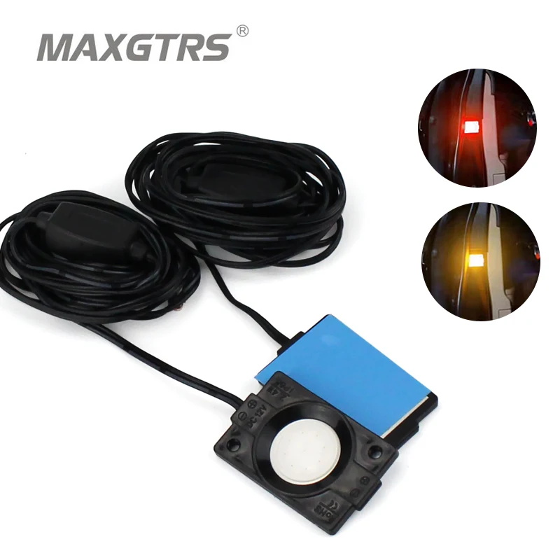 2x Car Red Yellow LED Strobe Door Open Warning Signs Light Signal Anti LED Flash Light Decorative Indicator Anti-collision Lamp
2x Car Red Yellow LED Strobe Door Open Warning Signs Light Signal Anti LED Flash Light Decorative Indicator Anti-collision Lamp