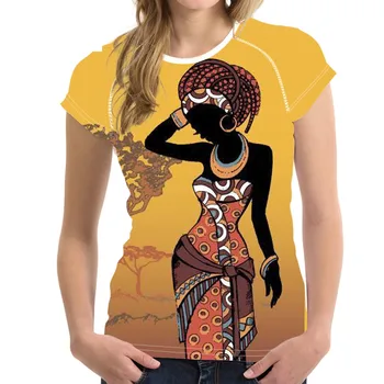 Traditional Africa Painting Women Pattern Girl Summer T Shirts Stylish Fitness Short Sleeve Tee Bodybuilding T-shirt
Traditional Africa Painting Women Pattern Girl Summer T Shirts Stylish Fitness Short Sleeve Tee Bodybuilding T-shirt