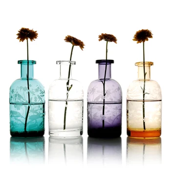 Flower vase ancient stained glass storage jar flower bottle container flower decoration lily vase 
Flower vase ancient stained glass storage jar flower bottle container flower decoration lily vase
